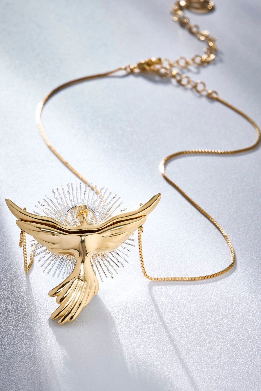 colar dourado presente dia das mães