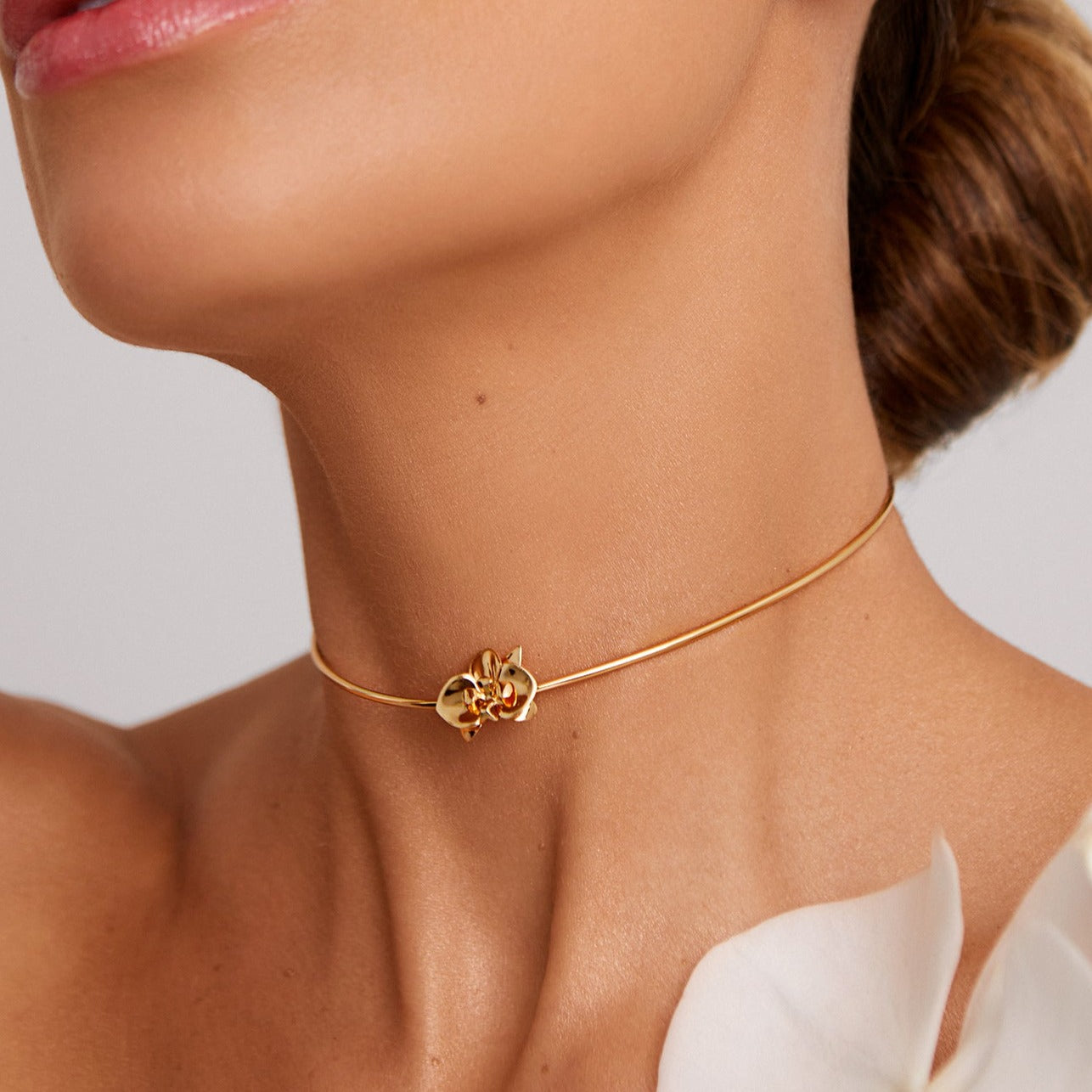 Choker Orquidea PP
