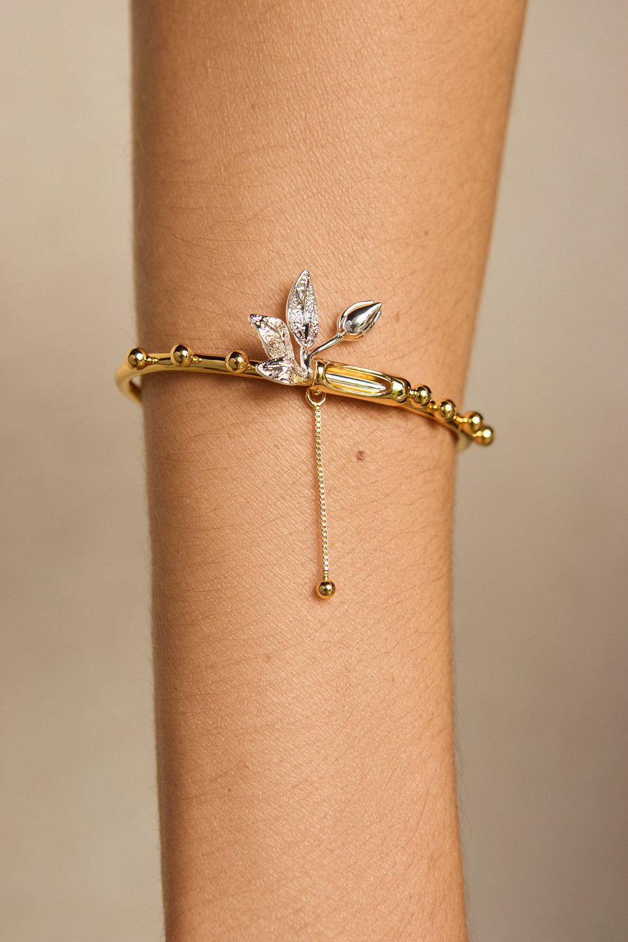 Bracelete Plenitude Bicolor