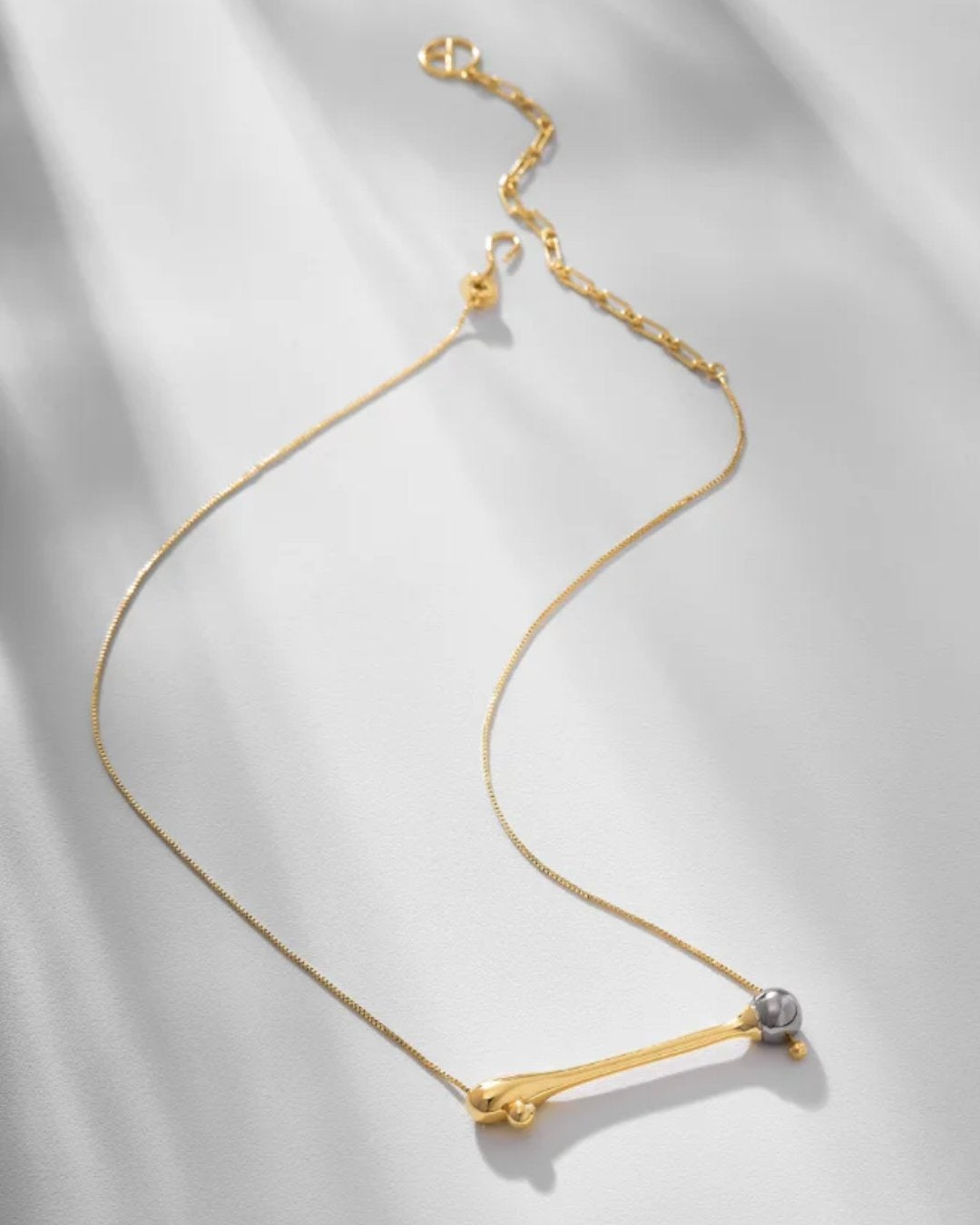 Colar Gota Dourado