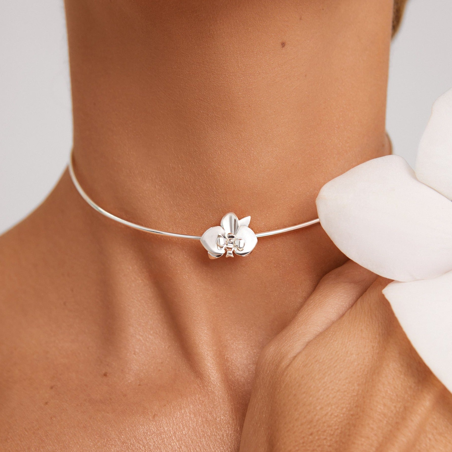 Choker Orquidea PP