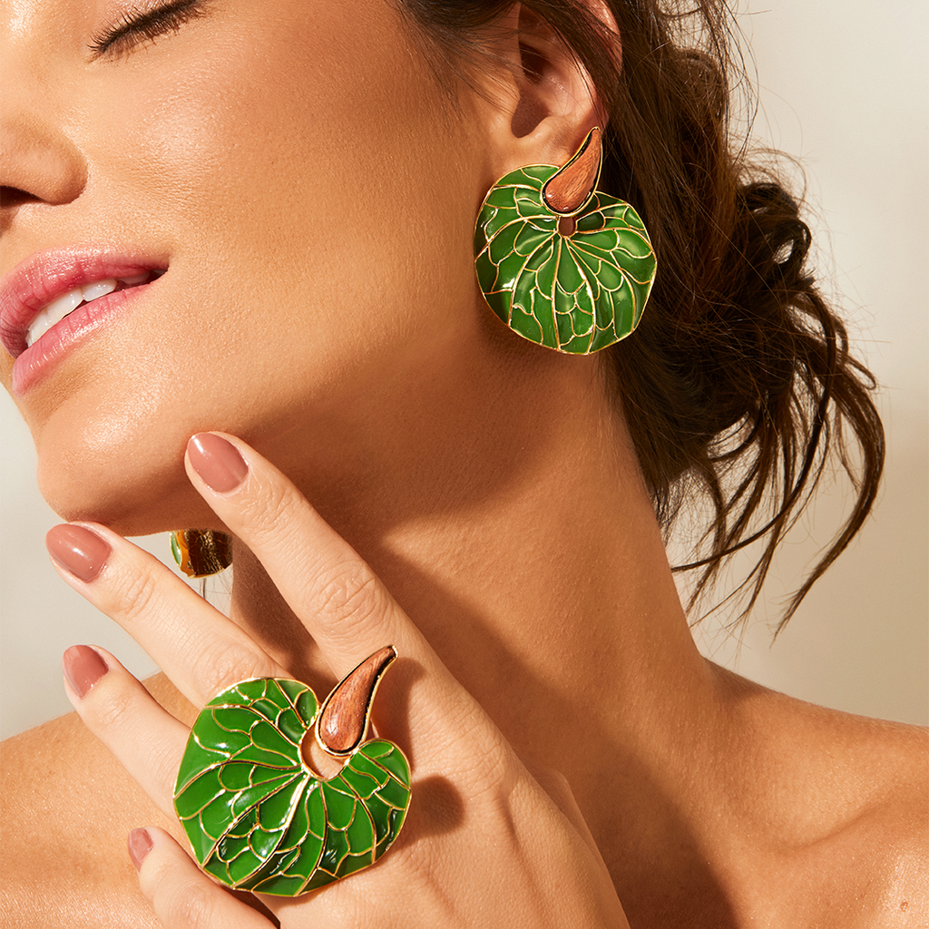 Anel Antúrio | Anna Prata